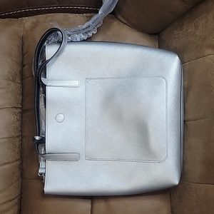 New Silver Tote